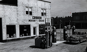 Corner Motor Sales -- 1940's